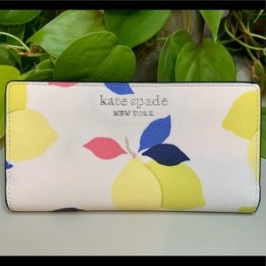 Kate Spade Cameron Lemon Zest Bifold